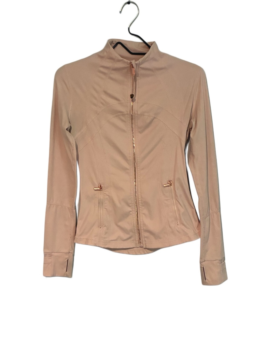 Lululemon Pink Rose Gold Define Jacket Size 4